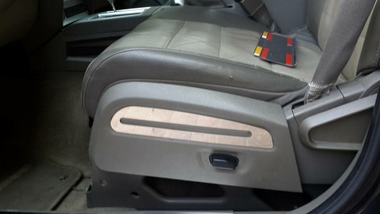 Chrome seat trim covers (stainless steel) for Dodge Nitro 2006-2011 - image 2