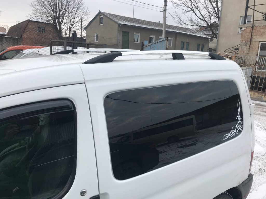 Chrome Roof Rails for Peugeot Partner 1996-2008 - image 1