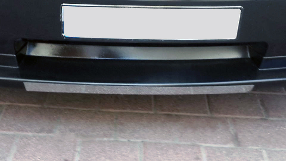 Front bumper chrome protector (stainless steel) for Dodge Nitro 2006-2011 - image 1