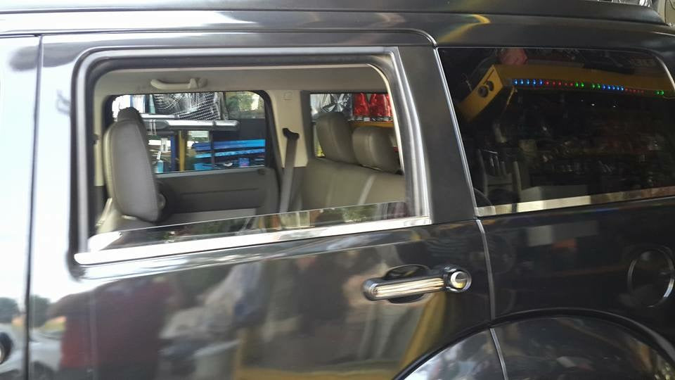 Stainless Steel Window Trim for Dodge Nitro 2006-2011 - image 2