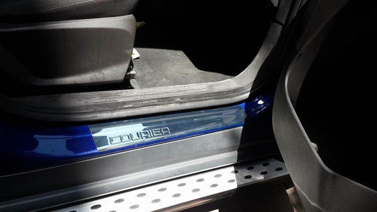 Sill OmsaLine (4 pieces, stainless steel) for Ford Courier 2014-2023 - Reelken Auto