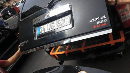 The edge of the trunk (stainless) for Dodge Nitro 2007↗ - Reelken Auto