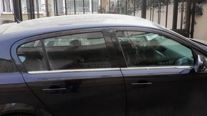 Outer edging of glass (stainless steel) for Opel Astra H 2004-2013 - image 3