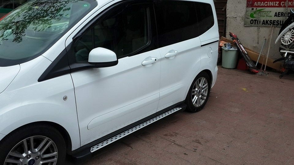 Side Steps DOT-Line (2 pcs, Aluminum) for Ford Connect 2014-2021 - image 3