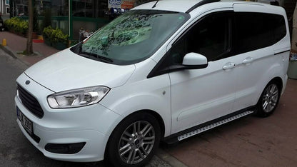 Side Steps DOT-Line (2 pcs, Aluminum) for Ford Connect 2014-2021 - image 4