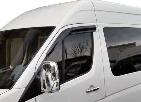 Window Deflectors (2 pcs, Sunplex Sport) for Volkswagen Crafter 2006-2016 - image 2