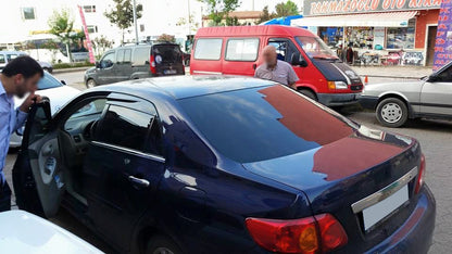 Window Deflectors (4 pcs, Sunplex Sport) for Toyota Corolla 2007-2013 - image 9