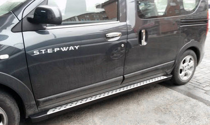 Side Steps DotLine (2 pcs, Aluminum) for Dacia Dokker 2013-2022 - image 1