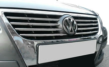 Chrome Grille Covers (8 pcs, Stainless Steel) for Volkswagen Passat B6 2006-2012 - image 1