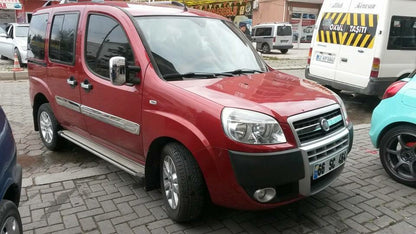 Door Moulding Wide Model (4 pcs, Stainless Steel) for Fiat Doblo I 2005-2010 - image 4