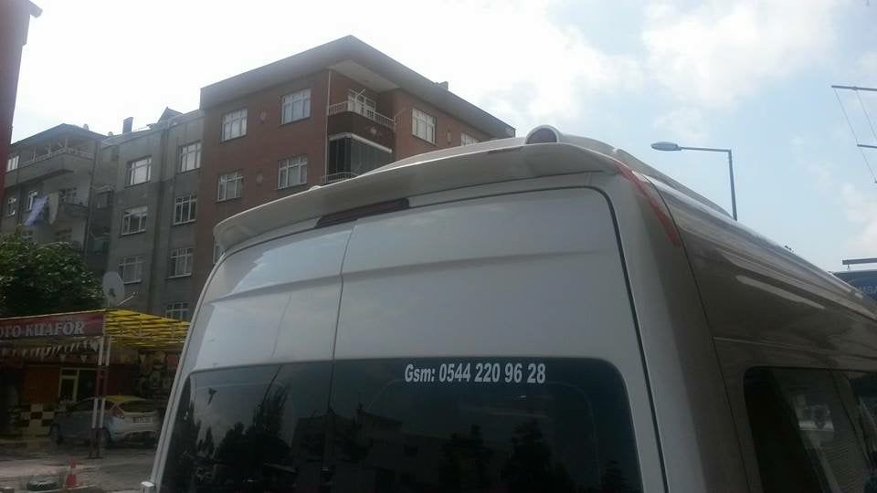 Anatomik Spoiler (slim model, primed for painting) for Mercedes Sprinter W906 2006-2018 - image 3