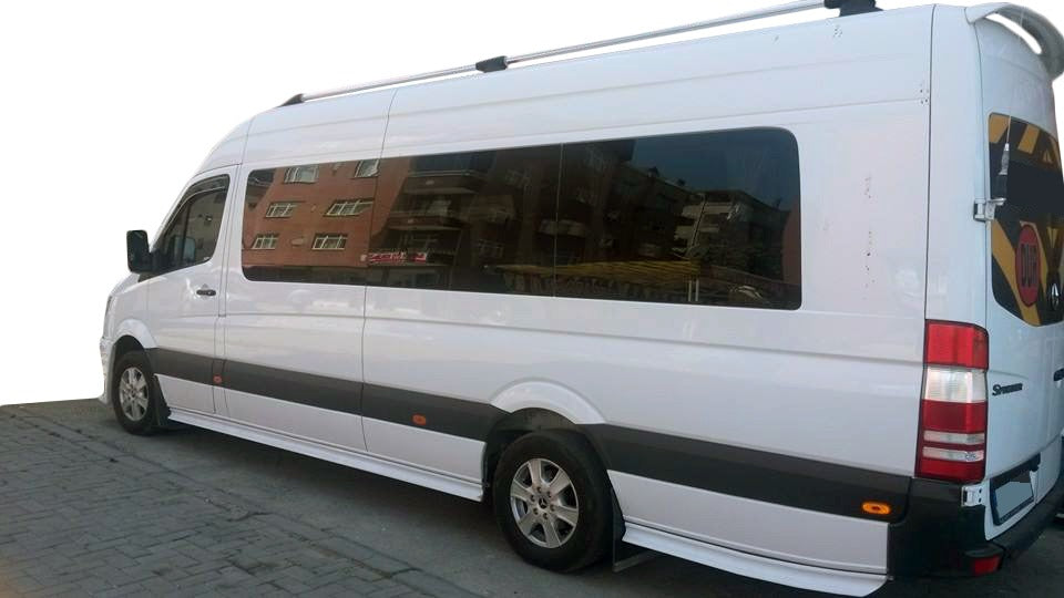 Sport Side Skirts (primed for painting) for Mercedes Sprinter W906 2006-2018 - image 1
