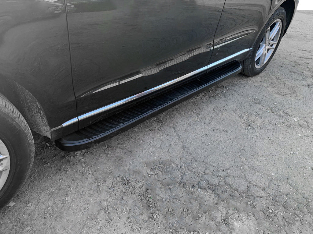 Side Steps Tayga Black (2 pcs, Aluminum) for Audi Q5 2008-2017 - image 1
