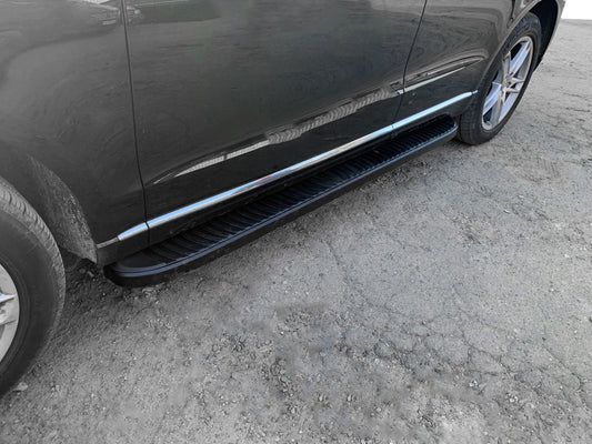 Side Steps Tayga Black (2 pcs, Aluminum) for Audi Q5 2008-2017 - image 1
