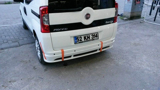 Rear bumper Emotion (for painting) for Fiat Fiorino/Qubo - Reelken Auto