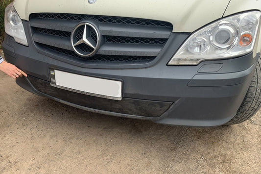 Winter cover on the bumper (2010-2015) for Mercedes Vito W639 2004-2014 - image 2