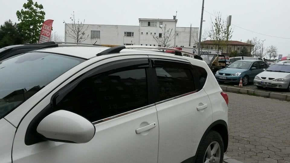 Chrome Roof Rails for Nissan Qashqai 2010-2014 - image 2