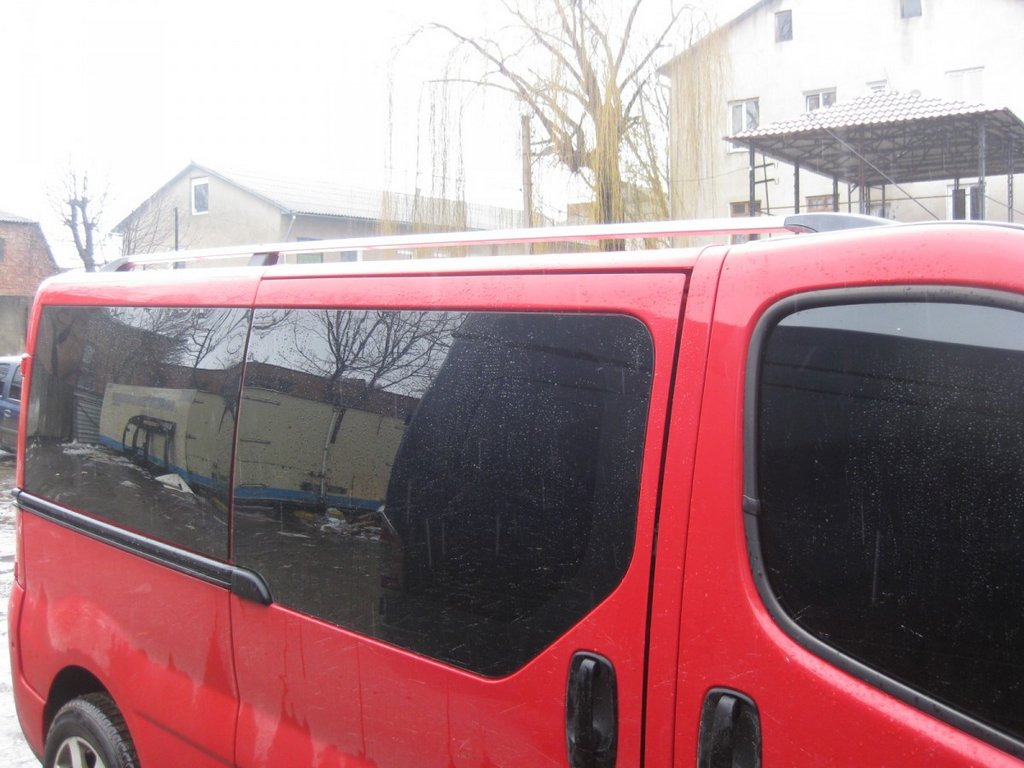 Chrome Roof Rails for Nissan Primastar 2002-2014 - image 7
