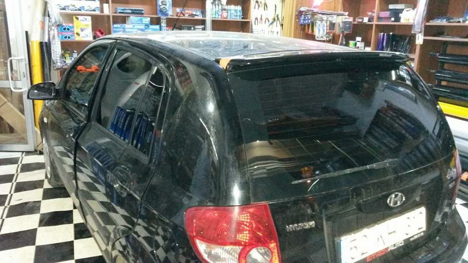 Spoiler (primed for painting) for Hyundai Getz 2002- - image 2