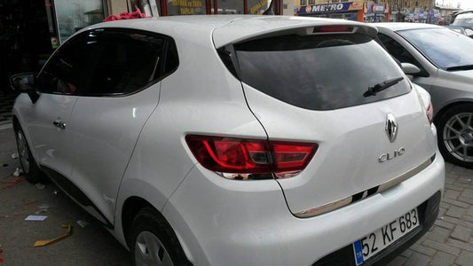 The edge of the trunk (HB, stainless) for Renault Clio IV 2012-2019 - Reelken Auto