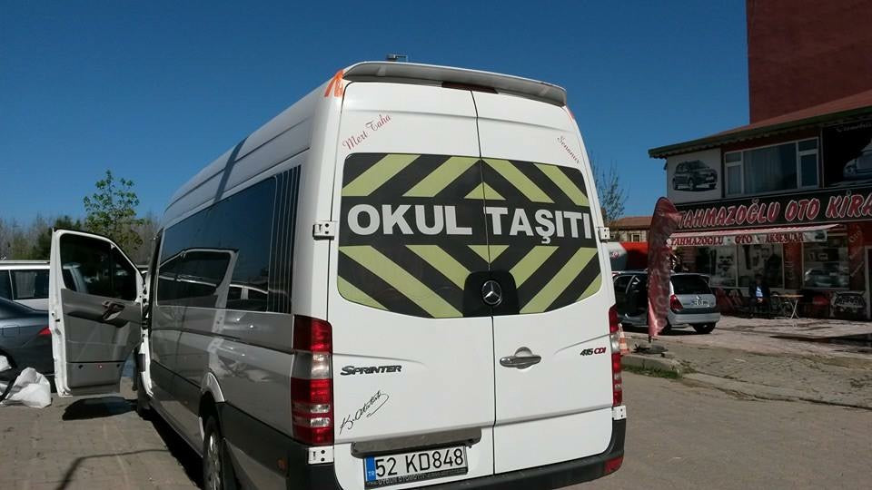 Anatomik Spoiler (slim model, primed for painting) for Mercedes Sprinter W906 2006-2018 - image 4