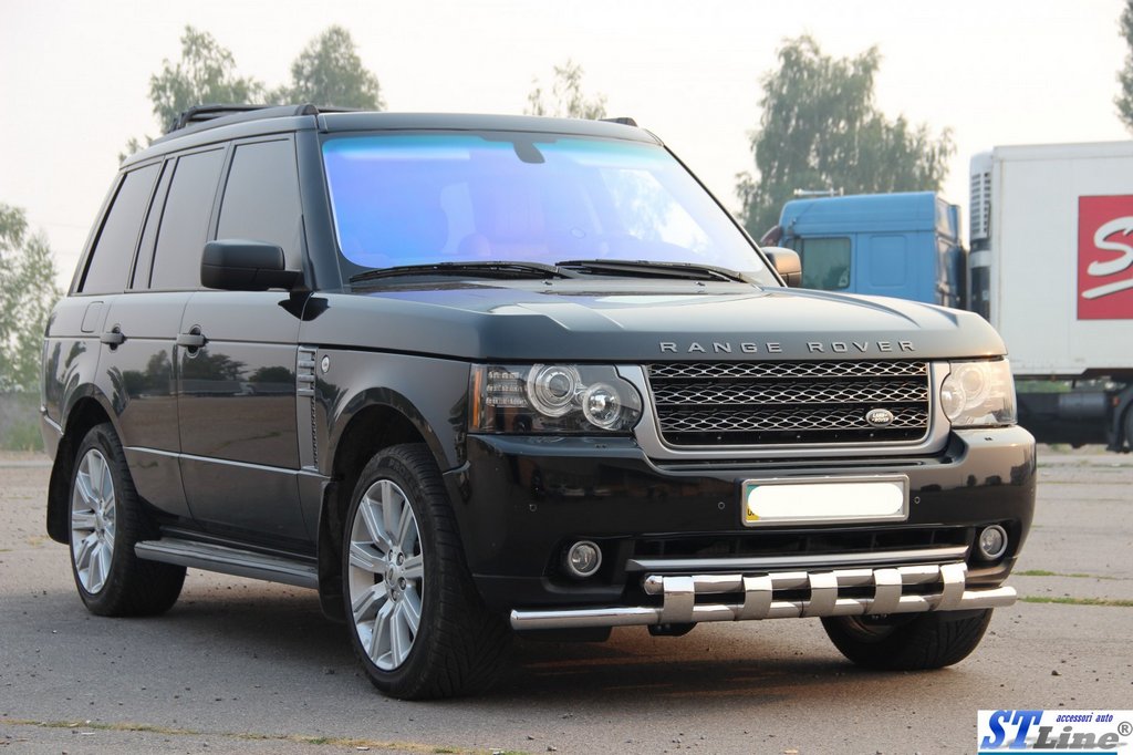 Front Bar ST015 (Stainless Steel) for Range Rover III L322 2002-2012 - image 3