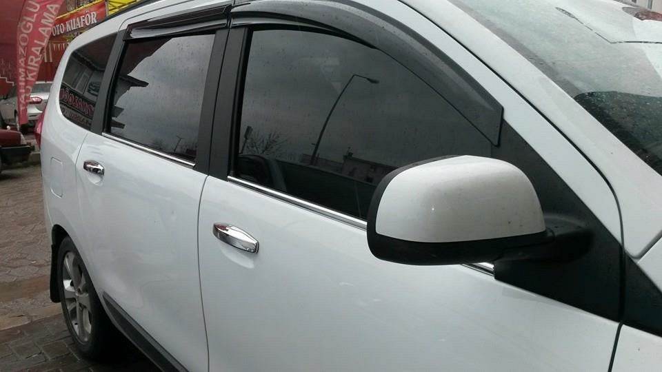 Windbreakers (4 pcs, Sunplex Sport) for Dacia Lodgy 2012-2022 - Reelken Auto