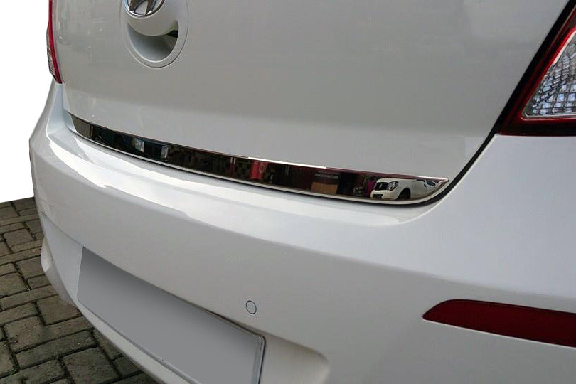 Trunk trim stainless steel for Hyundai I-20 2012-2014 - image 1
