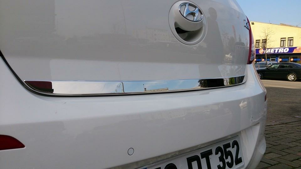 Trunk trim stainless steel for Hyundai I-20 2012-2014 - image 2