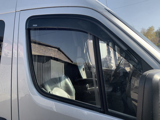 Adhesive Window Deflectors (2 pcs, Niken) for Mercedes Sprinter W906 2006-2018 - image 1