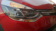 Covers for front lights (2 pcs, stainless steel) for Renault Clio IV 2012-2019 - Reelken Auto