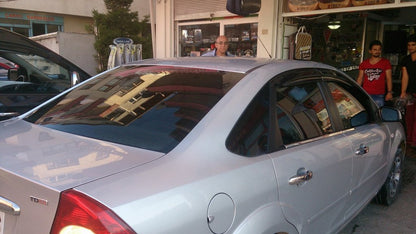 Window Deflectors SD/HB (4 pcs, Sunplex Sport) for Ford Focus II 2008-2011 - image 4