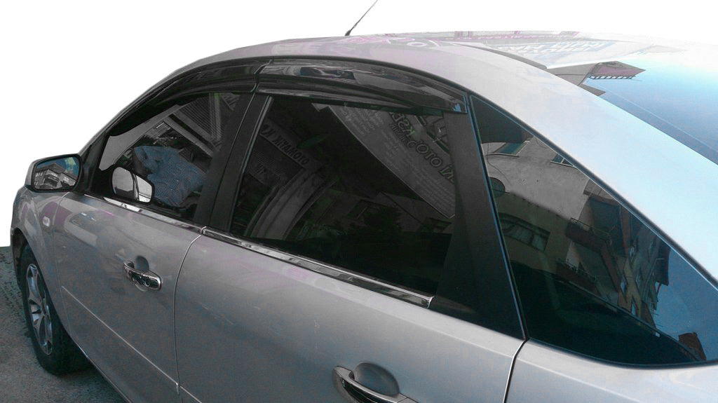 Window Deflectors SD/HB (4 pcs, Sunplex Sport) for Ford Focus II 2005-2008 - image 3