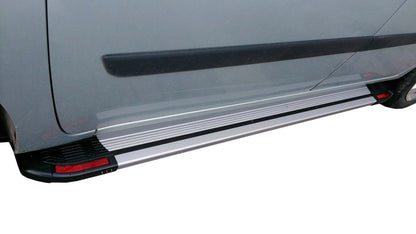 Side Steps Rainbow (2 pcs, aluminum) for Renault Kangoo 2008-2020 - image 1