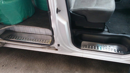 Door Sill Protectors OmsaLine (3 pcs, Stainless Steel) for Hyundai H200, H1, Starex 1998-2007 - image 2