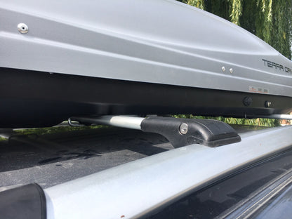 Crossed on turnkey rails WingBar V1 (2 pcs) for Citroen Berlingo 2008-2018 - image 1