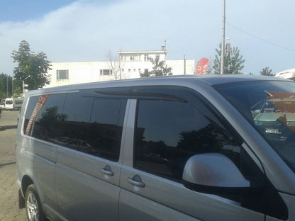 Window Deflectors (4 pcs, Sunplex Sport) for Volkswagen T6 2015-2024 - image 10