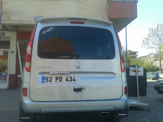 Cover of number (stainless) for Renault Kangoo 2008-2020 - Reelken Auto