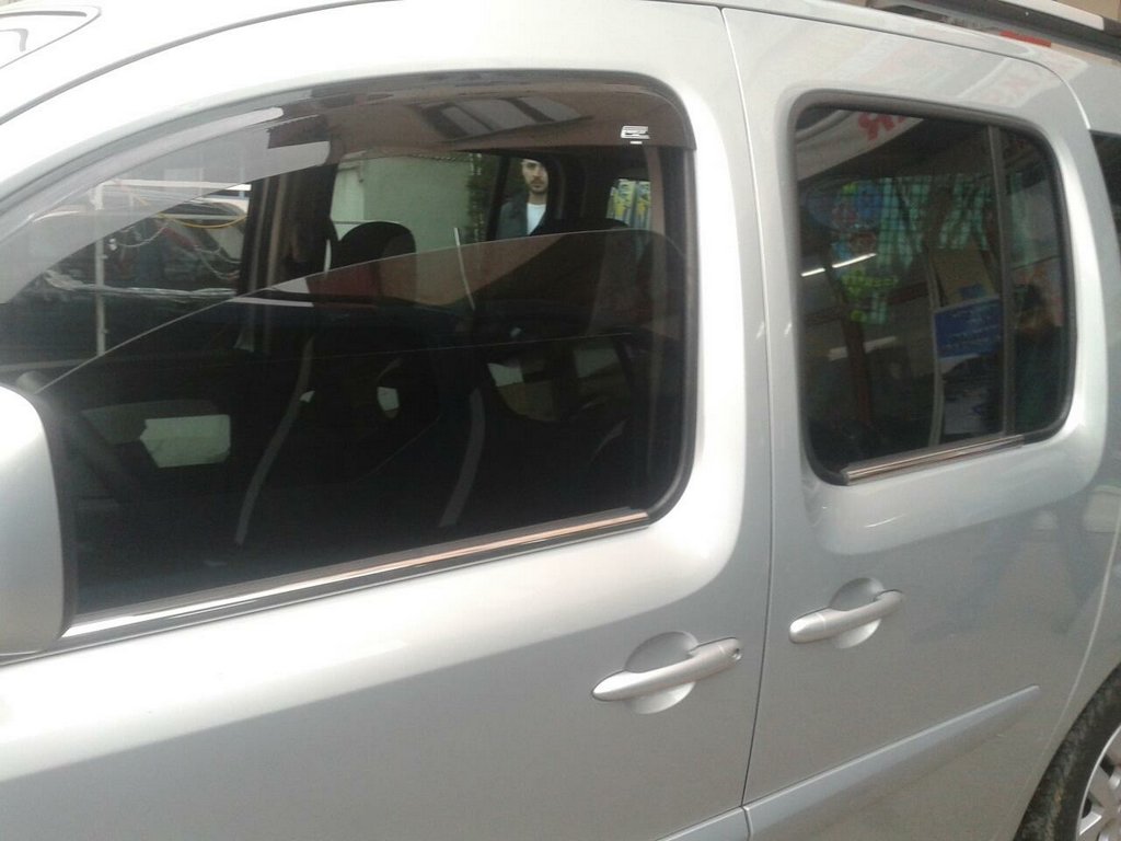 Outside border windows (4 pcs, stainless steel) for Renault Kangoo 2008-2020 - image 5