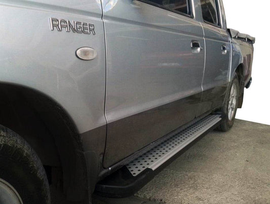 Side sills Allmond Grey (2-piece pack) for Ford Ranger 2007-2011 - Reelken Auto