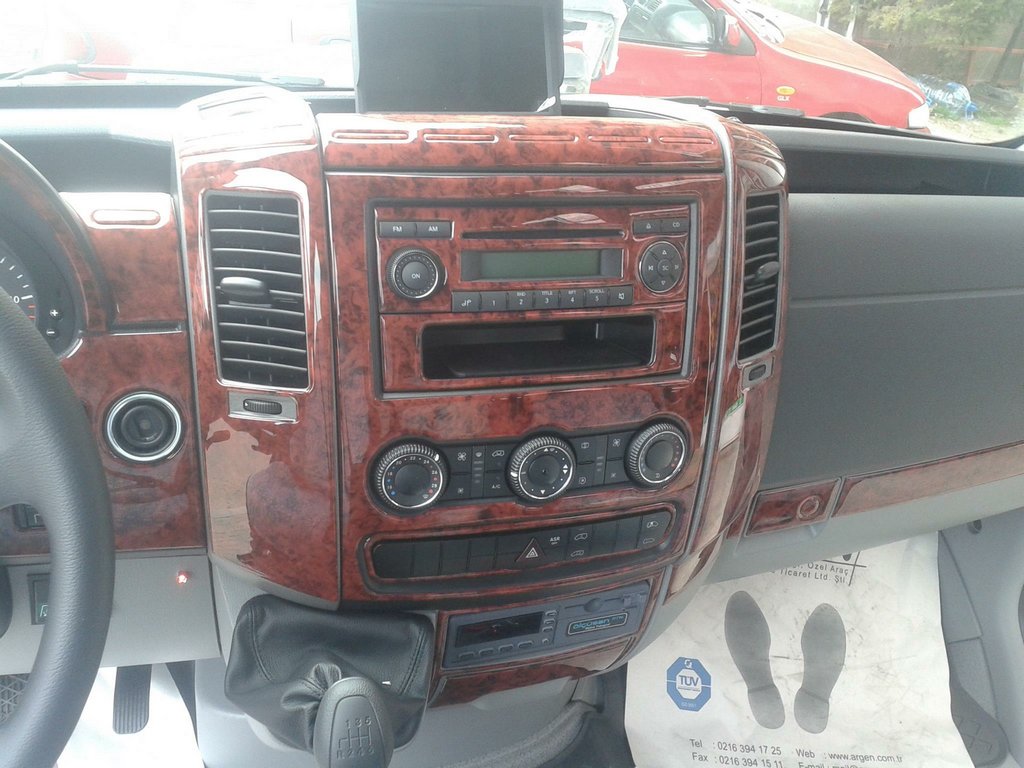 Dashboard Trim Kit (Meric, 50 Pieces) for Mercedes Sprinter W906 2006-2018 - image 9