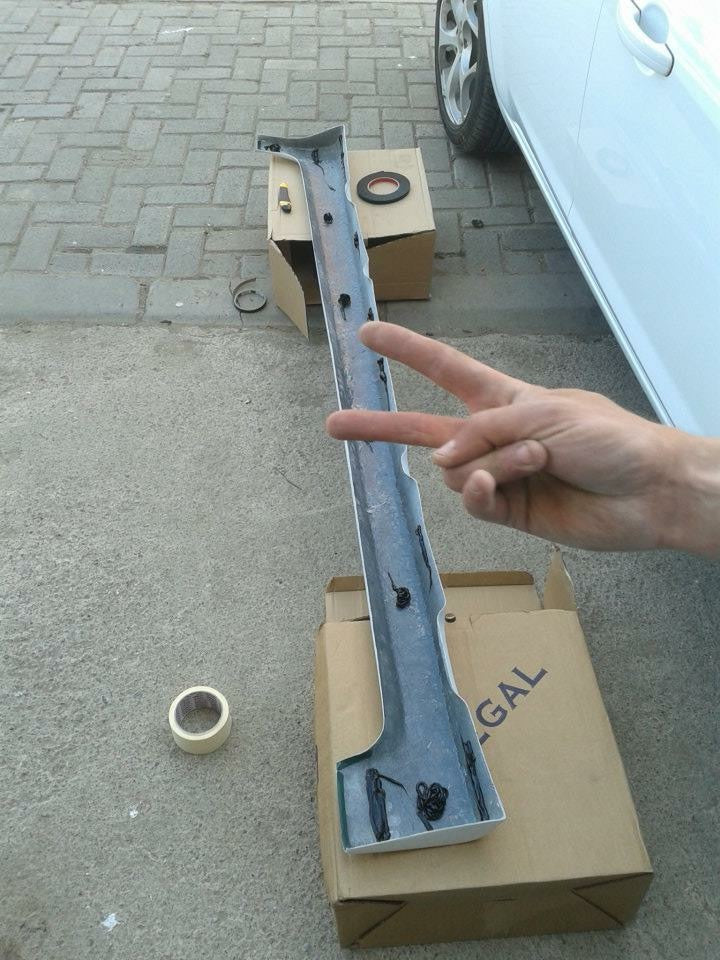 Side Skirts HB (primed for painting) for Ford Focus II 2008-2011 - image 5