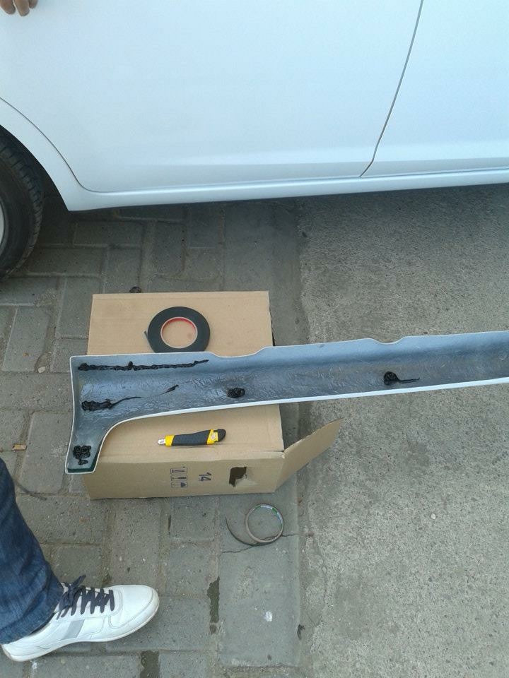 Side Skirts HB (primed for painting) for Ford Focus II 2008-2011 - image 6