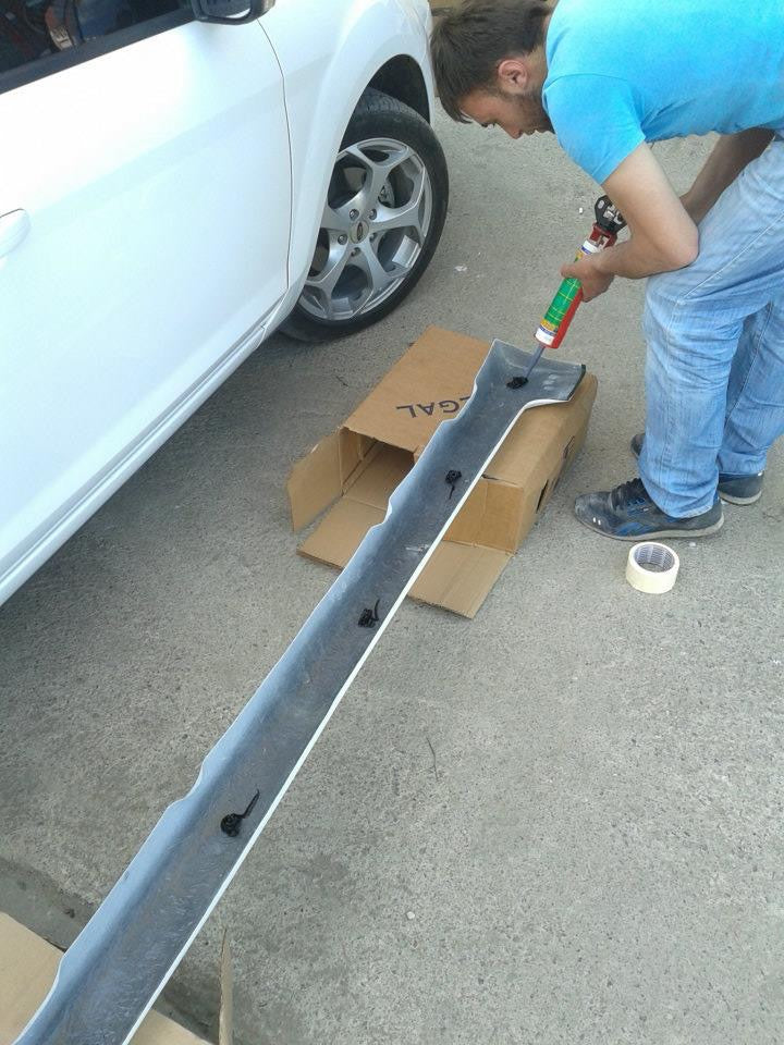 Side Skirts HB (primed for painting) for Ford Focus II 2008-2011 - image 8