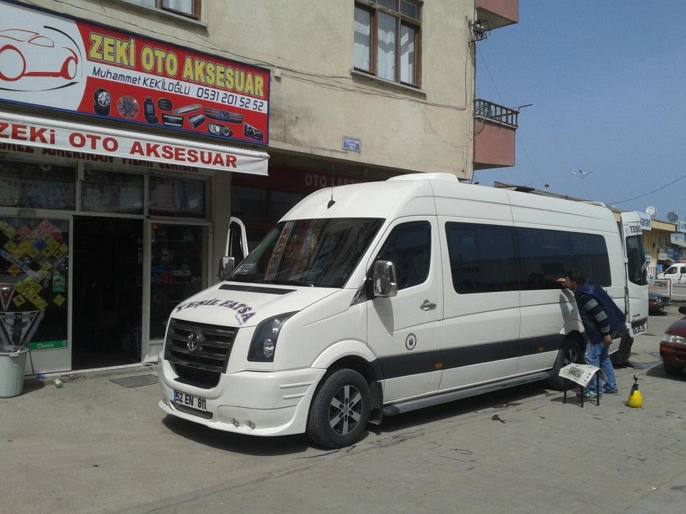 Front bumper cover with 4 headlights 2006-2011 (paintable) for Volkswagen Crafter 2006-2016 - image 3