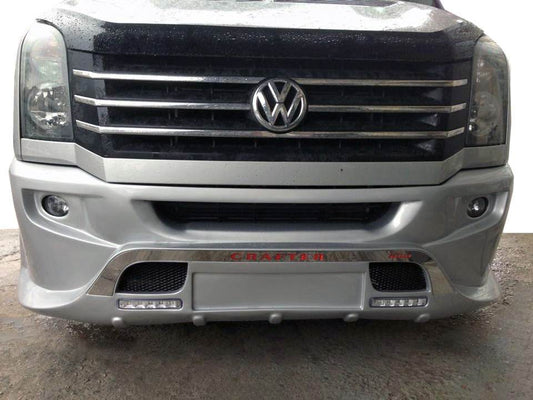 Front bumper 2012↗ (Sport-3, paintable) for Volkswagen Crafter 2006-2016 - Reelken Auto