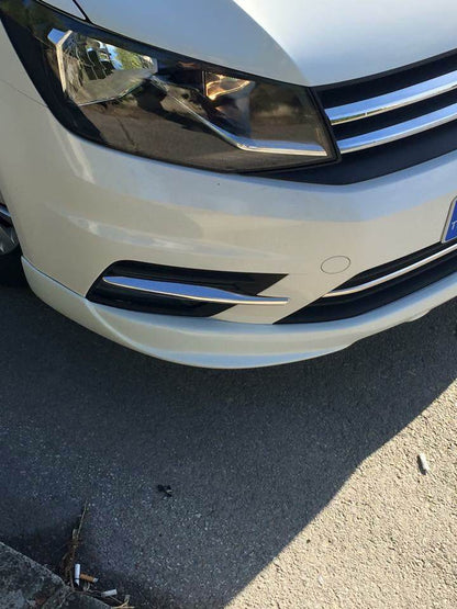 Pad on the front bumper (paintable) for Volkswagen Caddy 2015-2020 - Reelken Auto