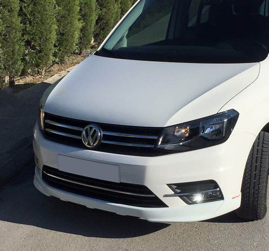 Pad on the front bumper (paintable) for Volkswagen Caddy 2015-2020 - Reelken Auto