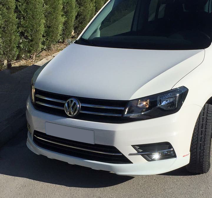 Front bumper lip (primed for painting) for Volkswagen Caddy 2015-2020 - image 1