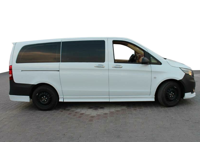 Side skirts (primed for painting) for Mercedes Vito/V-class W447 2014- - image 1